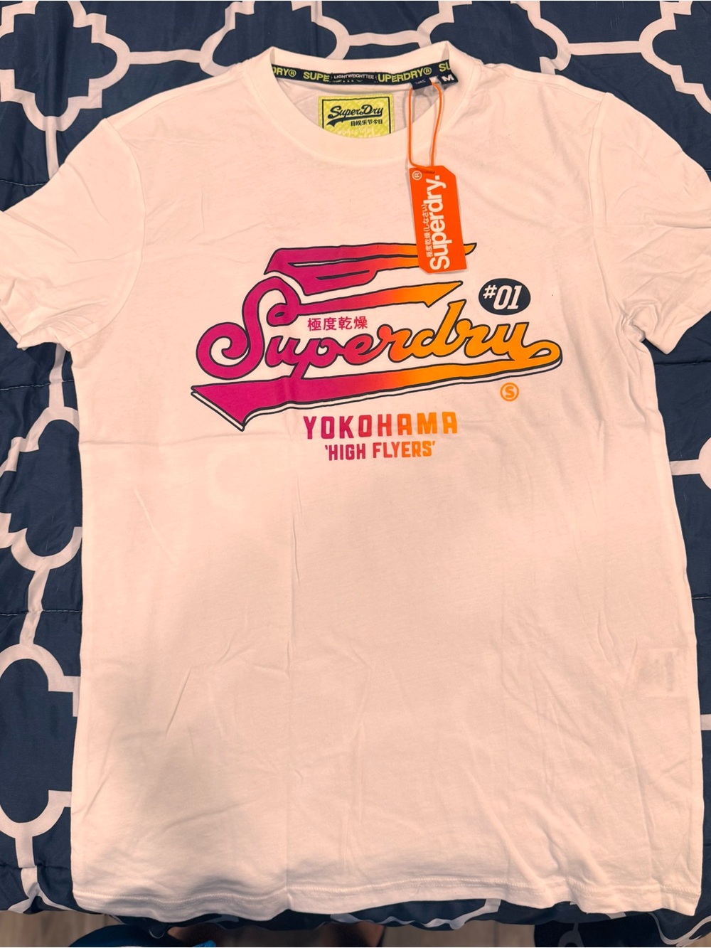 Superdry Pink Graphic Yokohama High Flyers Tee